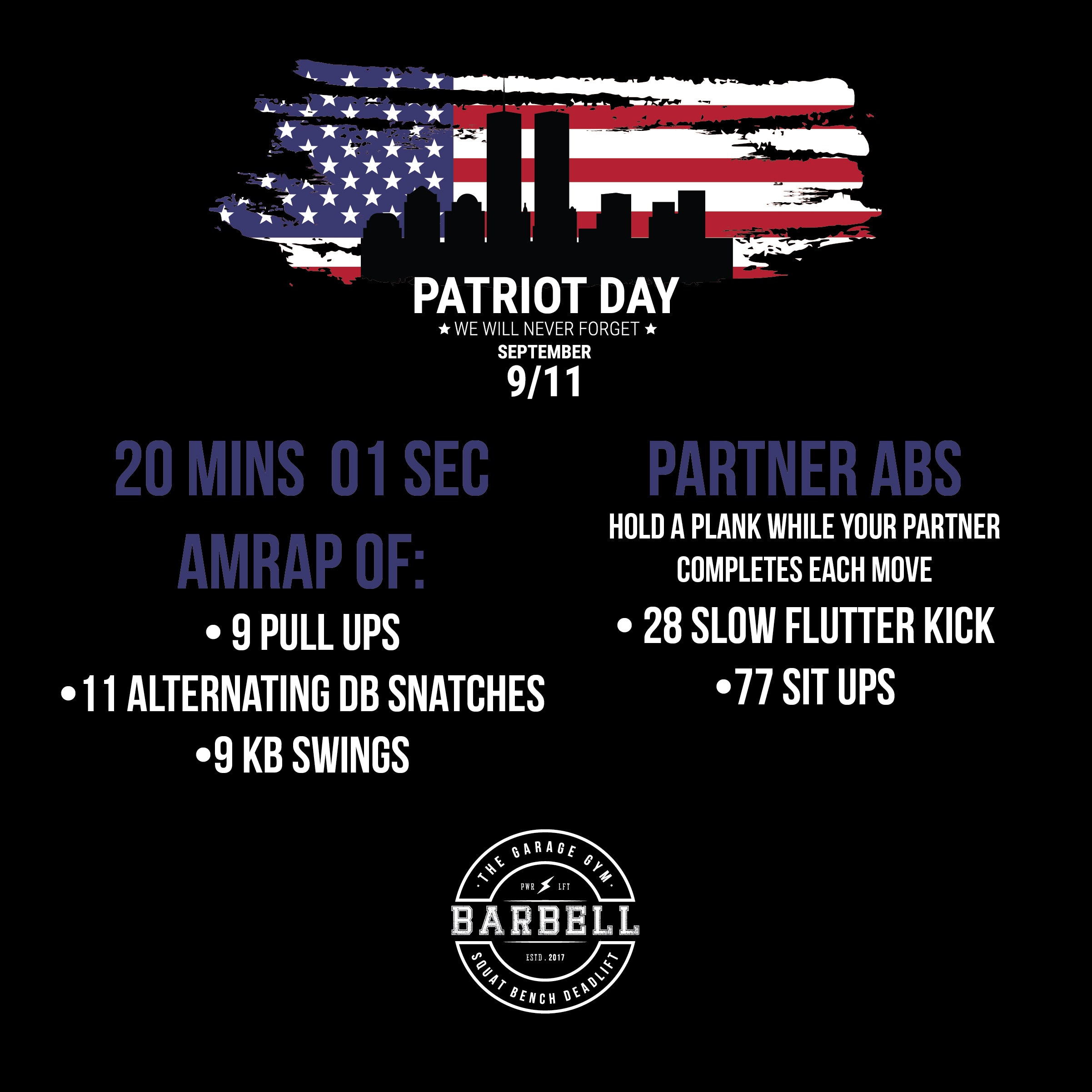 9-11-20 Conditioning only